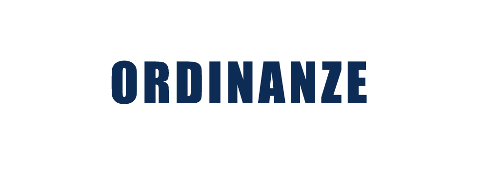 Ordinanze